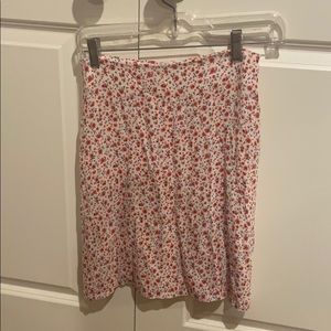 floral patterned brandy melville skirt